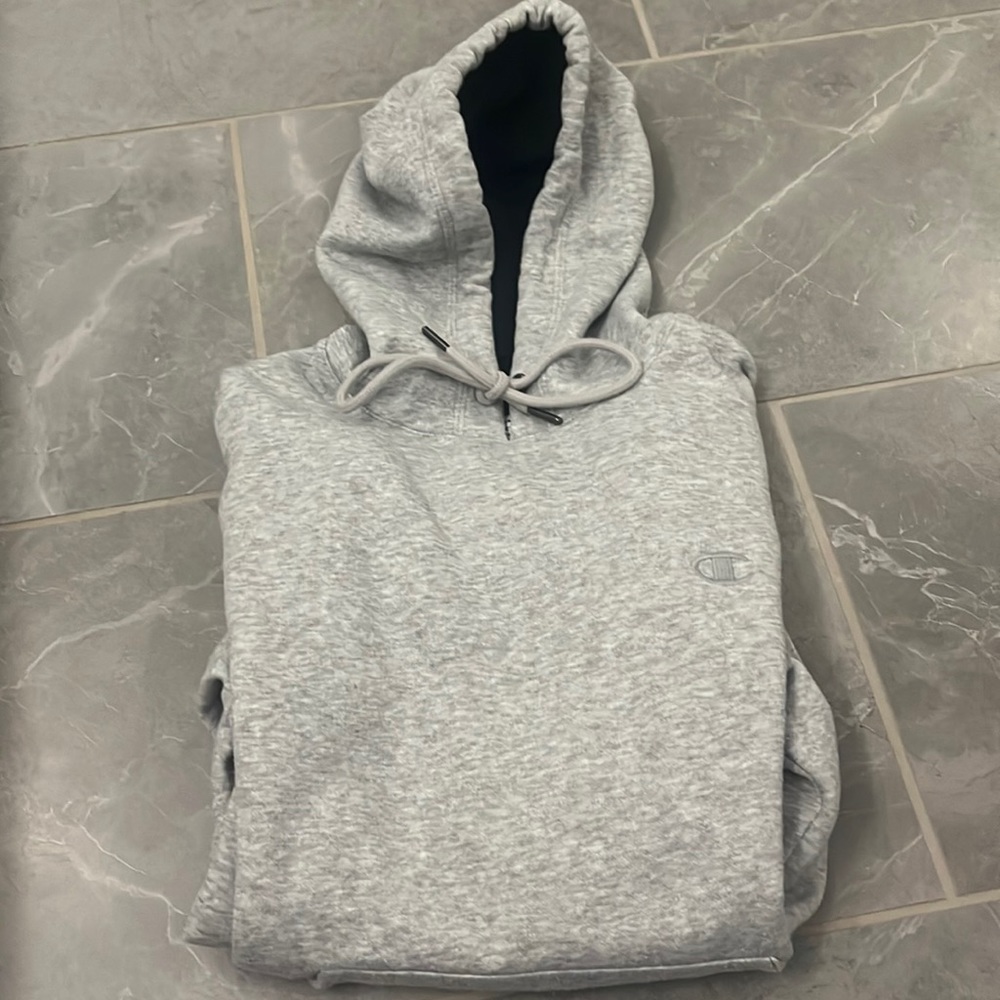 Heather gray Champion Hoodie